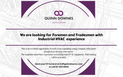 Foremen & Tradesmen wanted