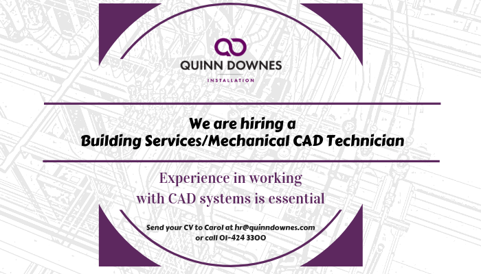 We’re hiring a CAD Technician