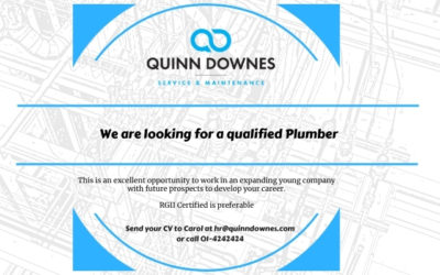 We’re hiring a Plumber