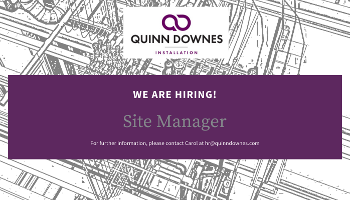 We’re hiring a Site Manager