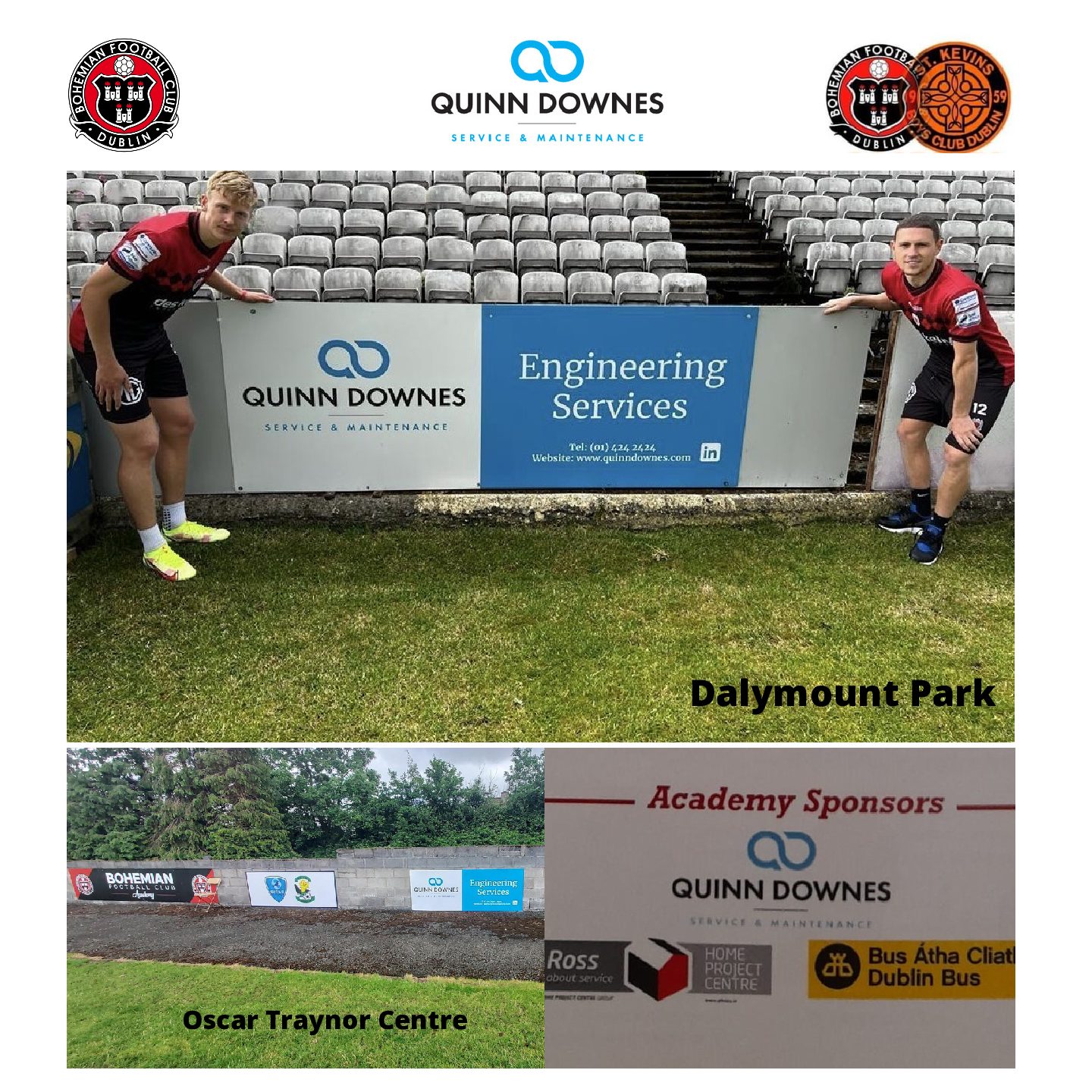 QDSM team up with Bohemians FC